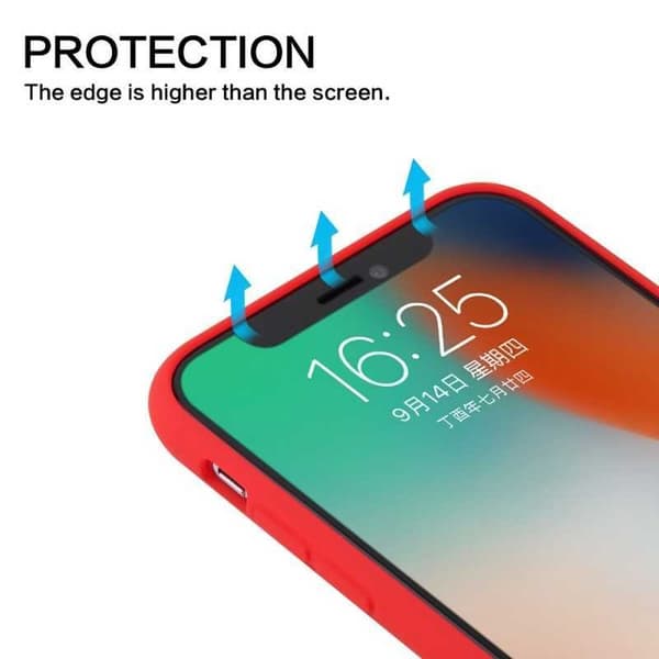 iPhone XS Max kuminen mattamusta silikonikuori