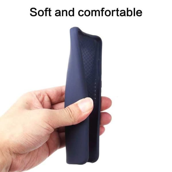 Huawei Mate 20 gummibelagt mat sort silikonecover