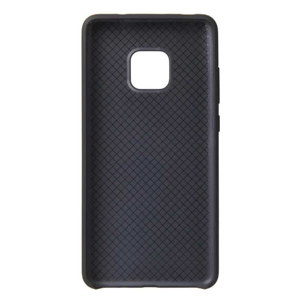 Huawei Mate 20 gummibelagt mat sort silikonecover