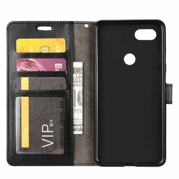 Google Pixel 3 XL Plånboksfodral PU-Läder 4-FACK