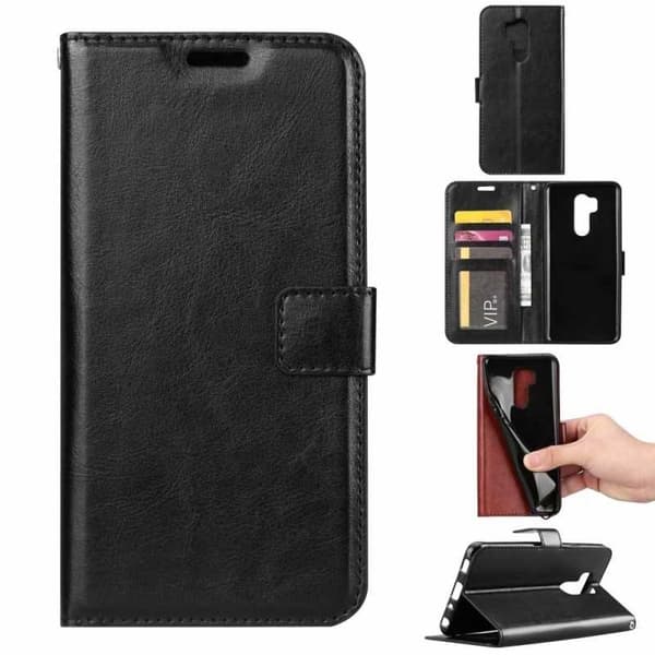 LG G7 ThinQ Wallet Case PU-Læder 4-KOMPARTMENT Evry