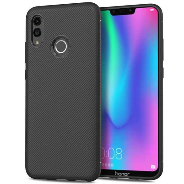 Huawei P Smart 2019 iskunkestävä suojus FullCarbon V3