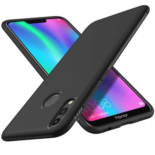 Huawei P Smart 2019 iskunkestävä suojus FullCarbon V3