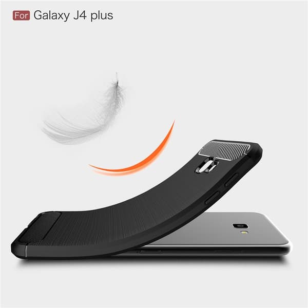 Stöttåligt Armor Carbon TPU-skal Samsung J4 Plus