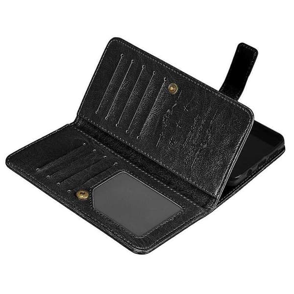 iPhone X Practical Wallet Case 2i1 med 11-rums løkke