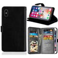 Miniatyrbillede 1 af 11: iPhone X Practical Wallet Case 2i1 med 11-rums løkke