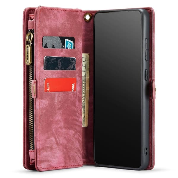 Samsung Galaxy S20 Kotelo Irrotettava Kuori Punainen