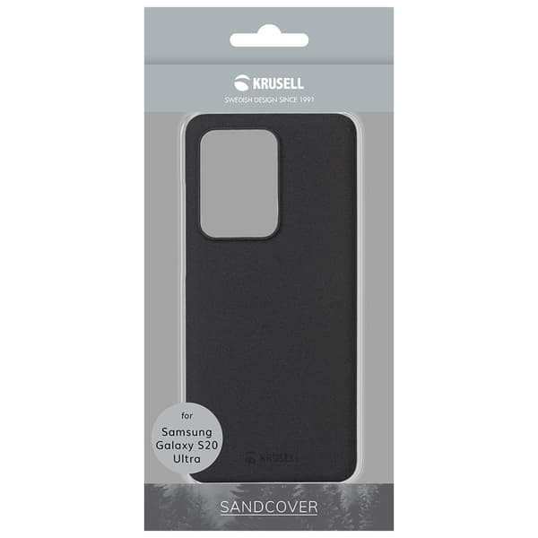 Krusell Samsung Galaxy S20 Ultra Kuori Sandby Cover Musta