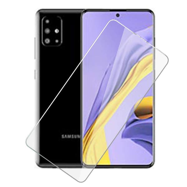 Samsung Galaxy A51 Näytönsuoja Karkaistua Lasia Etupuoli Reuna