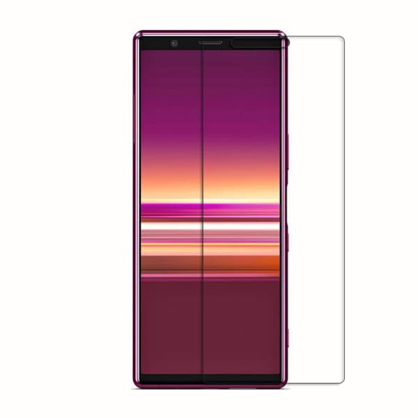 Sony Xperia 5 Skärmskydd i Härdat Glas Fasad Kant