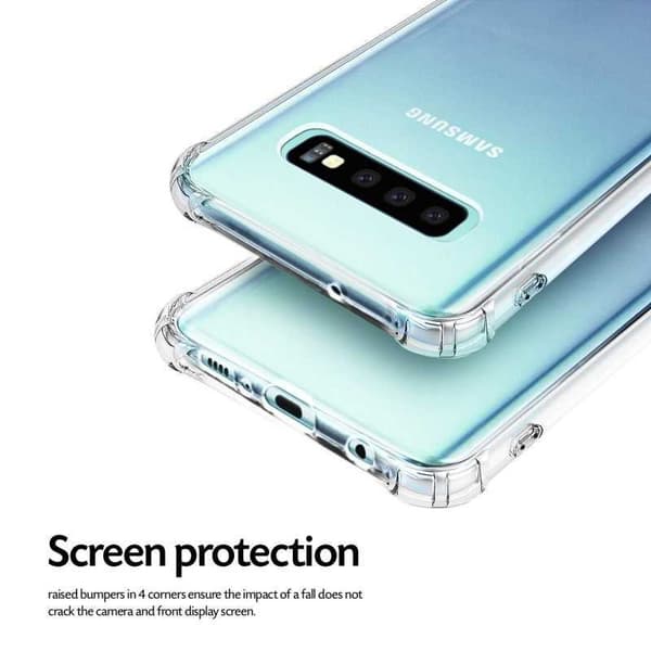 Samsung S10 Stöttåligt Skal med Förstärkta Hörn (SM-G973F)