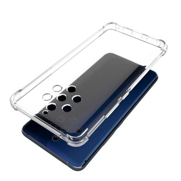 Nokia 9 Pureview Stødabsorberende Silikone Shell Shockr