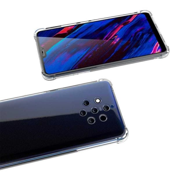 Nokia 9 Pureview Stødabsorberende Silikone Shell Shockr