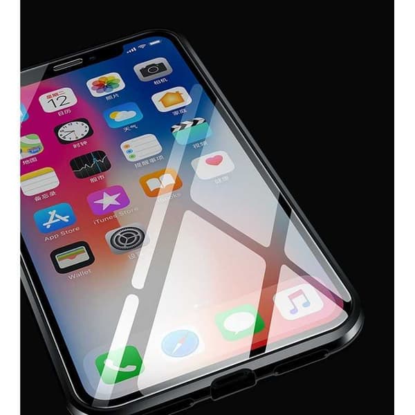 iPhone XS Max Full Coverage Premium Cover Glas Back V4