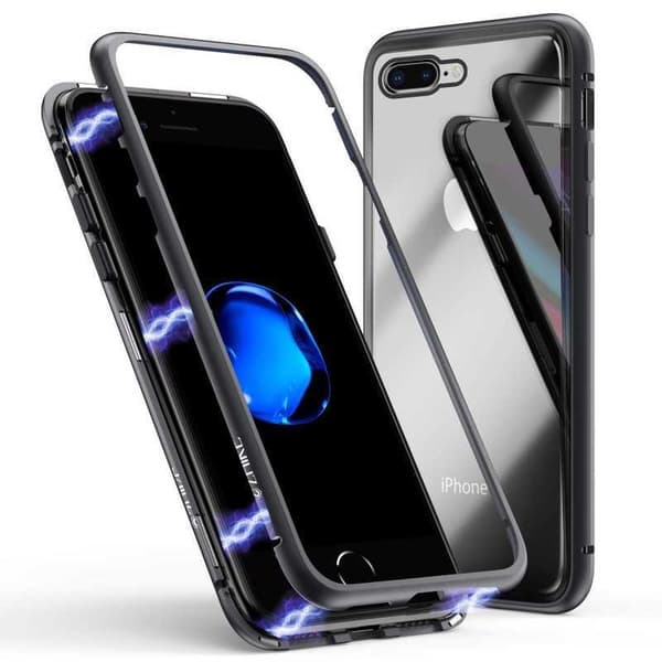 iPhone 7 Heltäckande Premium Skal Glassback V4