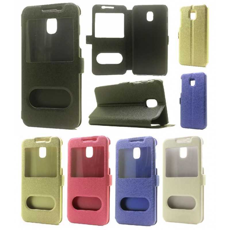 Samsung J3 2017 Praktiskt Elegant Flipfodral DualView