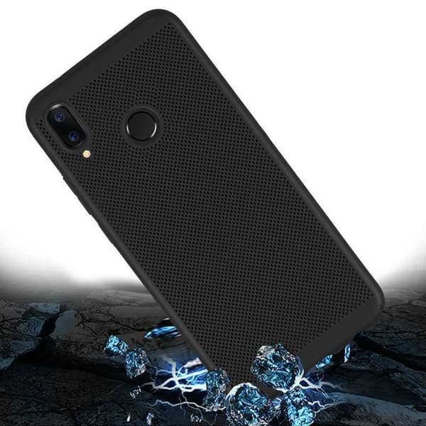 Huawei P Smart 2019 Stötdämpande Ultratunn Gummibelagd Skal Breeze