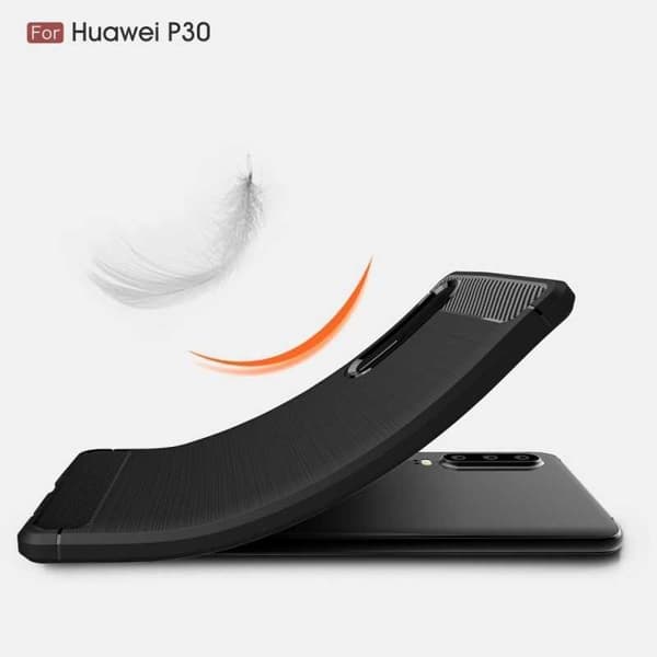 Huawei P30 stødsikker stødabsorberende skal SlimCarbon