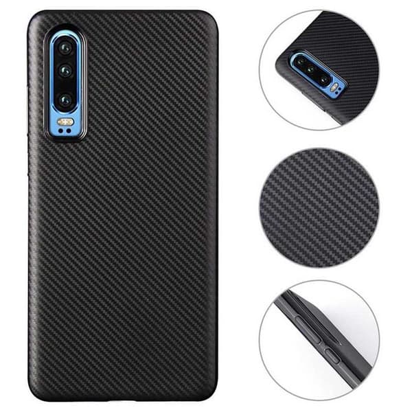 Huawei P30 stødsikkert cover FullCarbon V2
