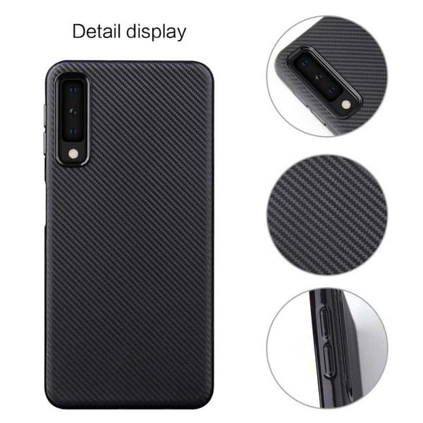 Samsung Galaxy A50 stødsikkert cover FullCarbon V2