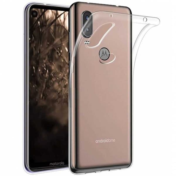 Motorola One Vision stødabsorberende silikonecover Enkelt
