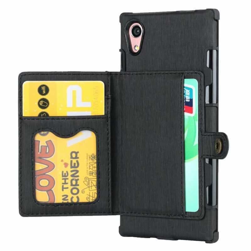 Xperia L1 Stöttåligt Skal med Kortplats 4-FACK Streetwise V3