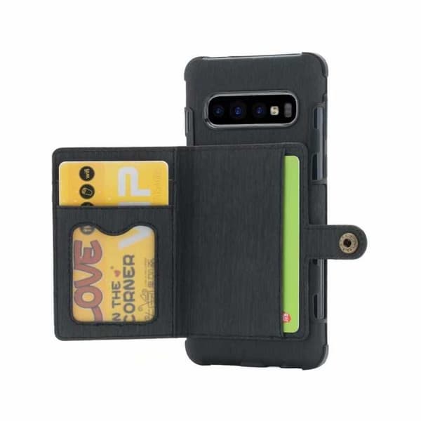 Samsung S10 Plus Stöttåligt Skal med Kortplats 4-FACK Streetwise V3