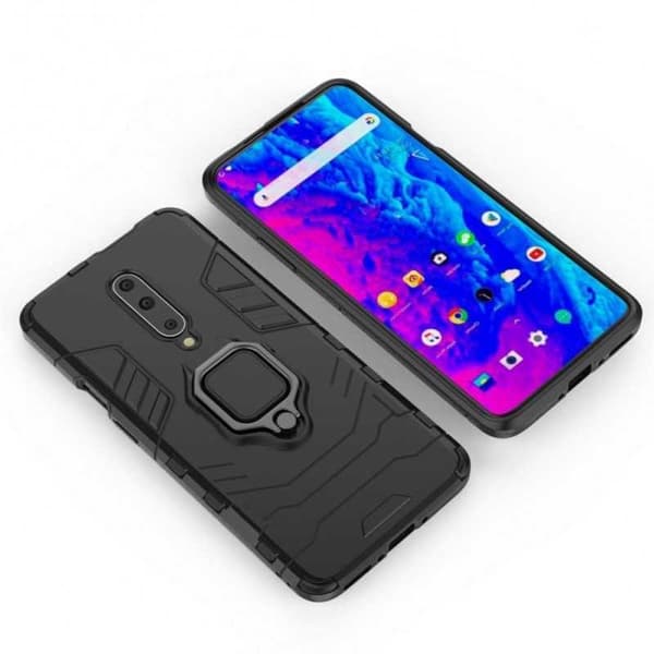 OnePlus 7 Pro / 7T Pro Iskunkestävä suojus rengaspidikkeellä ThinArmor