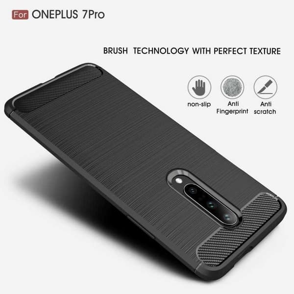 Oneplus 7 Shock Resistant Shock Absorbing Shell SlimCarbon