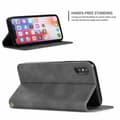 Miniatyrbillede 4 af 7: iPhone XS Max Flip Case Kortrum ruskind