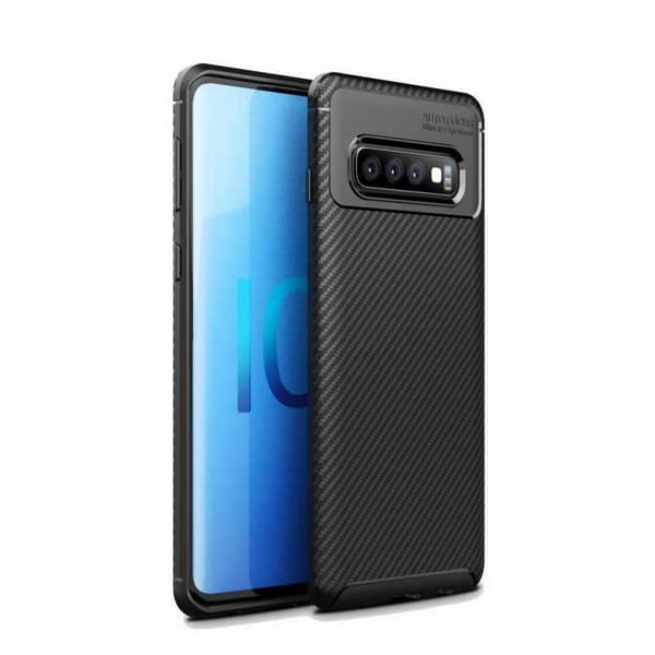 Samsung S10 Stöttåligt Skal FullCarbon V4 (SM-G973F)