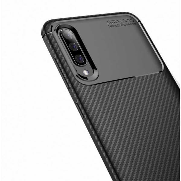 Samsung A70 Stöttåligt Skal FullCarbon V4 (SM-A705FN/DS)
