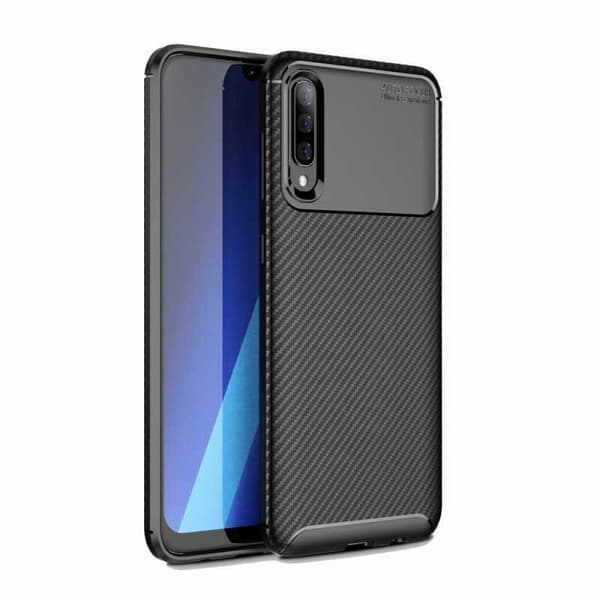 Samsung A70 Stöttåligt Skal FullCarbon V4 (SM-A705FN/DS)