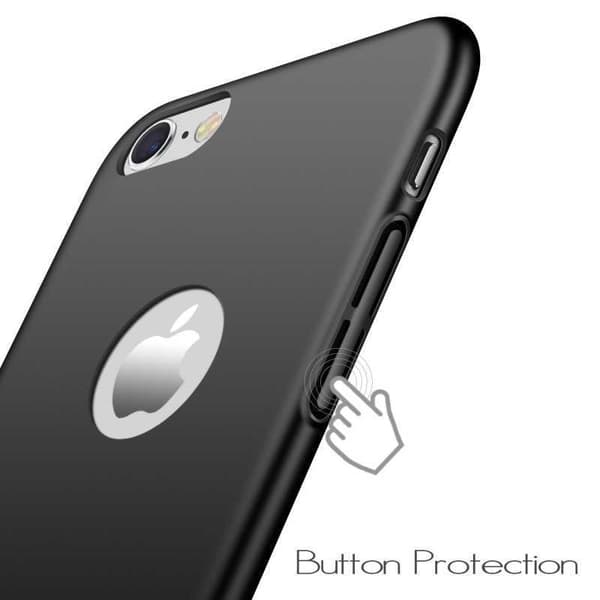 iPhone 6/6S Ultratunt Mattsvart Skal Basic V2