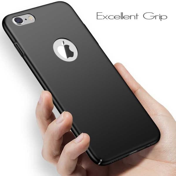 iPhone 6/6S Ultratunt Mattsvart Skal Basic V2
