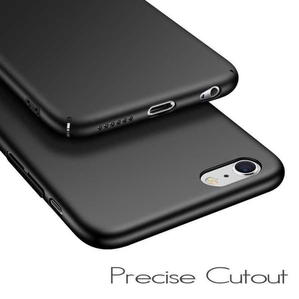 iPhone 6/6S Ultratunt Mattsvart Skal Basic V2