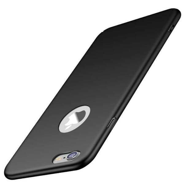 iPhone 6/6S Ultrathin Matte Black Cover Basic V2