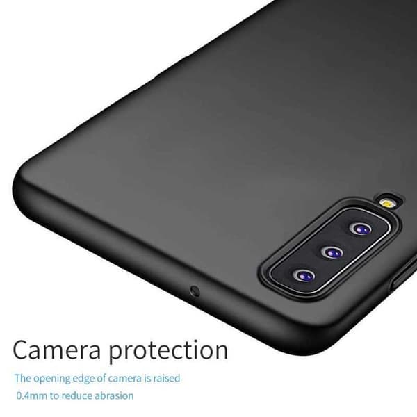 Samsung A7 2018 Ultra tyndt matsort cover Basic V2