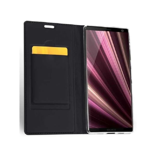 Xperia 10 Flip Case Skin Pro med kortrum