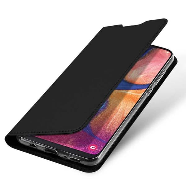 Samsung A20e Flip Case Skin Pro korttilokerolla