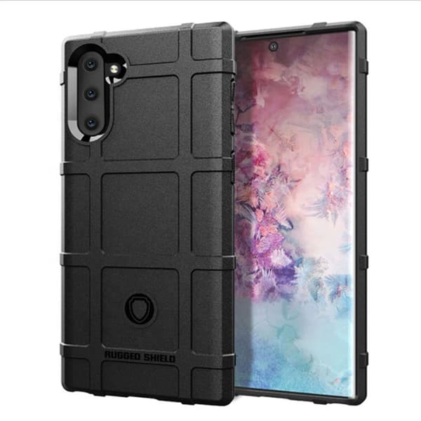 Rugged Shield cover til Samsung Galaxy Note 10 (SM-N970F) : farve - sort