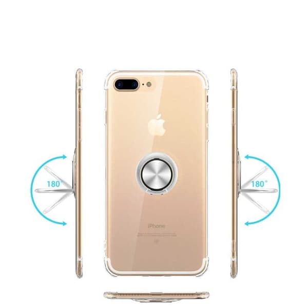 iPhone 8 stødsikkert cover med ringholder frisk