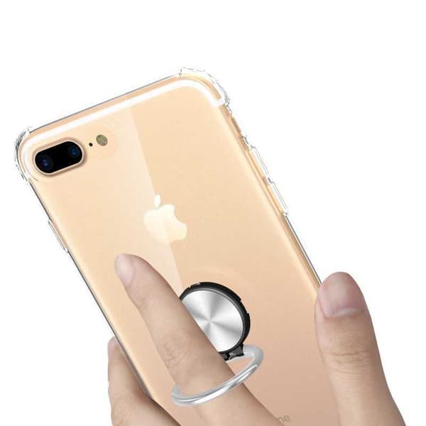 iPhone 7 Plus Stöttåligt Skal med Ringhållare Fresh