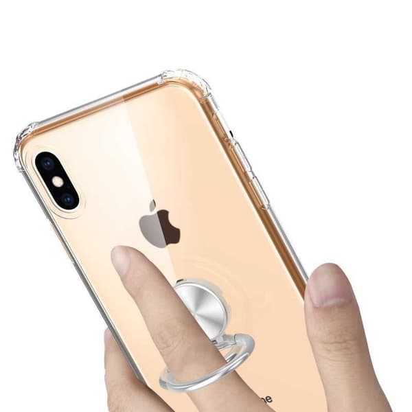 iPhone XS / X Stöttåligt Skal med Ringhållare Fresh