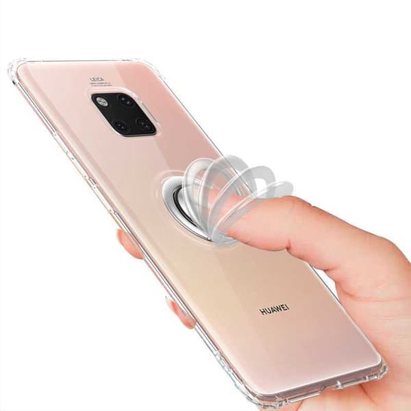 Huawei Mate 20 Pro Stöttåligt Skal med Ringhållare Fresh