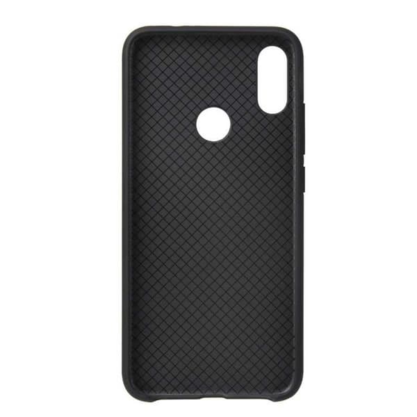 Xiaomi Redmi Note 7 gummibelagt mat sort silikonecover