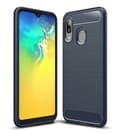 Miniatyrbild 1 av 11: Stöttåligt Armor Carbon TPU-skal Samsung A20e
