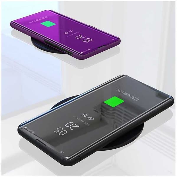 Redmi Note 7 Smart Flip Case Clear View Standing V2 Rocket