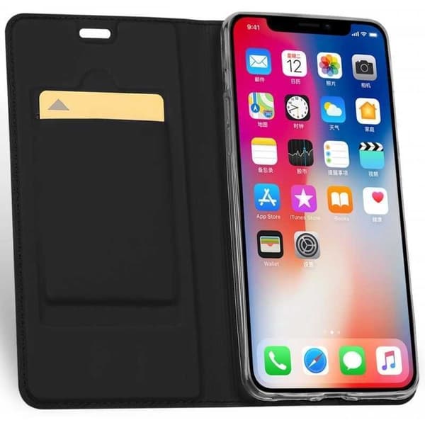 iPhone XR Flipfodral Skin Pro med Kortfack