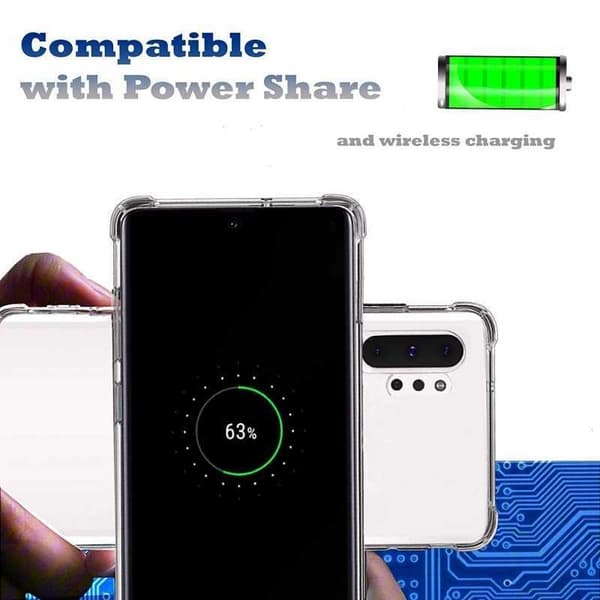 Samsung Note 10 Plus stødabsorberende silikone Shell Shockr